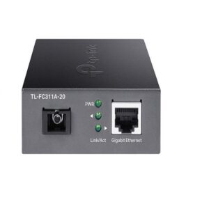Gigabit Wavelength Division Multiplexing Media Converter 20km