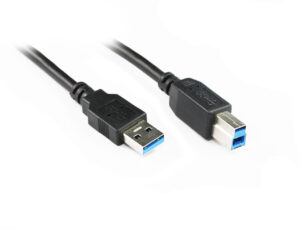 USB 3.0 AM/BM Cable in Black