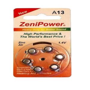 240mAh Zinc Air Hearing Aid 1.4V