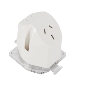 2x AC Outlet Surface Socket
