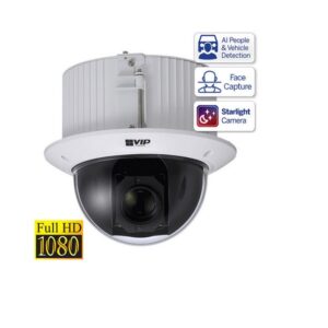 2MP IP Varifocal Ceiling Mounted PTZ Dome Camera With AI