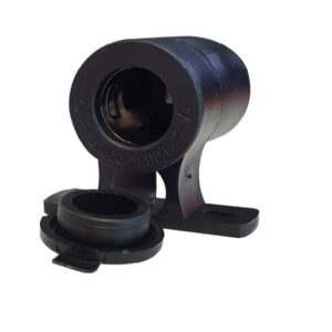 Under-Dash Mount Water Resistant All-Round Rubber Cover 12V 20A