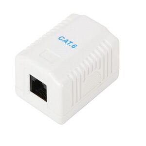 RJ45 8P8C UTP Single Port Surface Mounted Box