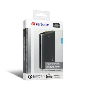 Verbatim Li-polymer QC 3.0 Power Pack 8000mAh Black