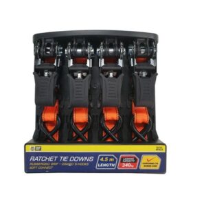 25mm x 4.6m Ratchet Tie Down Straps