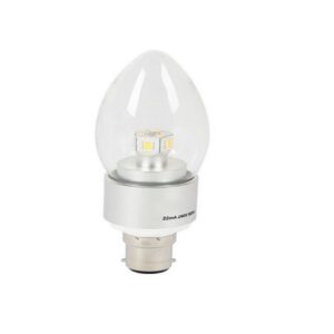 4W Candle Shape LED Light Bulbs B15 Base Warm White