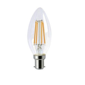 4W B15 Socket LED Filament Dimmable Candle Lamps Cool White