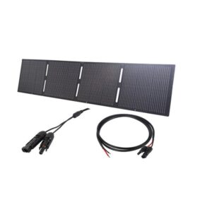 200W Solar Panel With 2M MC4 To Bare End Cable