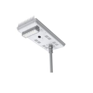 20W Microwave Sensor Solar LED Street Light Cool White