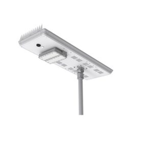 50W Solar LED Street Light With Microwave Sensor Cool White