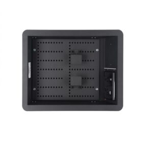 Recessed Wall Box With GPO / Brushedd Wall Plate 450x320x85mm