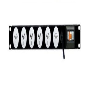 6x GPO10A 1U Thermal-Magnetic cb 3m Lead Plug