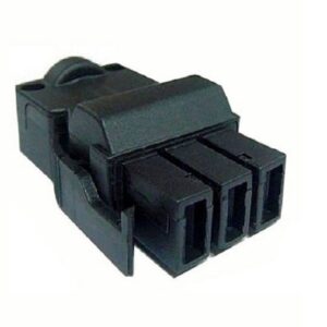 Rewireable Female Tag Socket 250V 20A Black