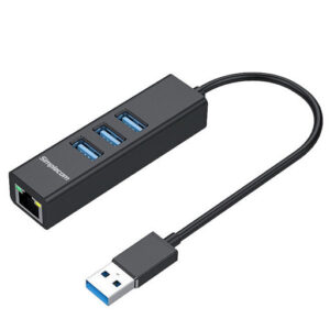 Simplecom USB3.0 TO GIG Ethernet Adaptor /3 X USB Port
