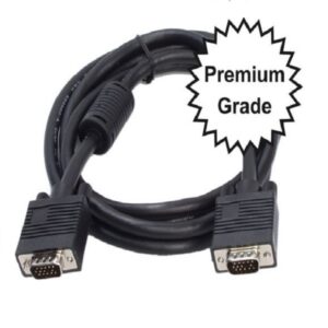 Prolink 2m VGA Cable Male To Male Black