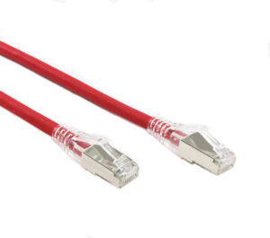 1M Red CAT6A SFTP Cable LSZH ( Component Test )
