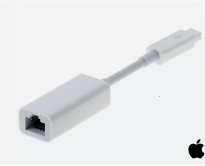 Apple Thunderbolt To Ethernet Cable White