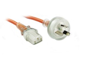 5M Medical Power Cable Orange