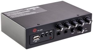 40W PUBLIC ADDRESS MIXER AMPLIFIER DC12V